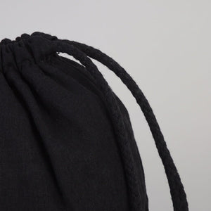Drawstring Bags / Backpacks Black 14" W x 16" H (35x40 cm) - Customize - Pamusan.com