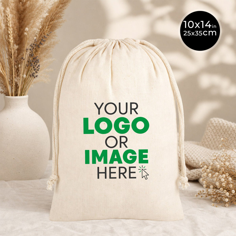 Canvas tas van Pamusan met ruimte voor een eigen logo of afbeelding, detailfoto 1 - Pamusan.nl