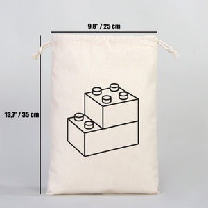 Fabric Pouch 10" W x 14" H (25 cm x 35 cm) - (Customize) - Pamusan.com