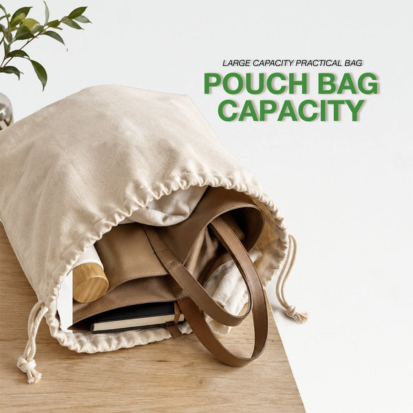 Fabric Pouch 16" W x 20" H (40 cm x 50 cm) - (Customize) - Pamusan.com
