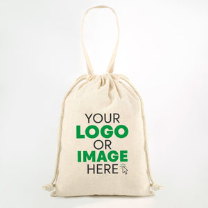 Fabric Pouch 6" W x 8" H (15.5 cm x 20 cm) - Short Handle (Customize) - Pamusan.com