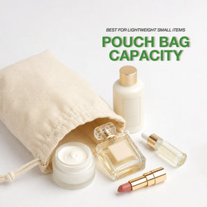 Fabric Pouch 8" W x 12" H (20 cm x 30 cm) - (Customize) - Pamusan.com