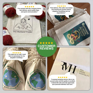 Fabric Pouch 8" W x 12" H (20 cm x 30 cm) - (Customize) - Pamusan.com