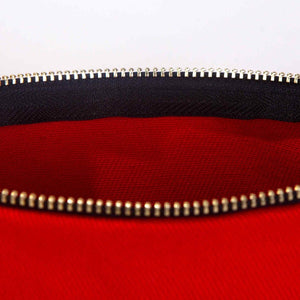 Festive Holiday Red Clutch Bag – New Year Printed Design for Gifting and Celebrations - Pamusan.com