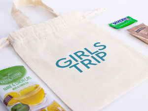 Girls Trip Favor Bag, Favor Bag, Birthday Bag, Cotton - Eco-Friendly, Reusable Bags — alternate view | Pamusan