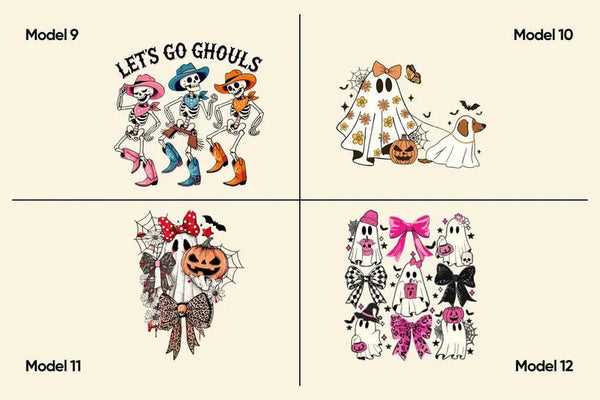 Halloween Drawstring Bags – 12 Spooky Trick or Treat Designs, Bulk Party Favor Candy Bags - Pamusan.com