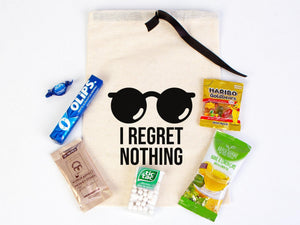 Hangover Bags with Black Ribbon - 2 Different Sizes - Wedding Recovery Kit — detail view | Pamusan