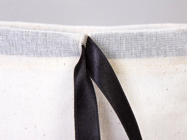 Hangover Bags with Black Ribbon - 2 Different Sizes - Wedding Recovery Kit — view 9 | Pamusan
