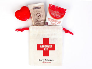 Hangover Kit Bags – Custom Recovery Pouches for Bachelorette Party & Weddings | Pamusan