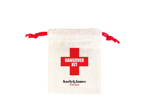 Hangover Kit Bags – Custom Recovery Pouches for Bachelorette Party & Weddings — custom print | Pamusan