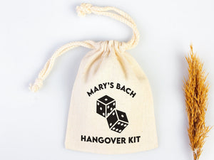 Custom Hangover Kit Bags - Party Recovery Pouch - Bachelorette Survival - Pamusan.com