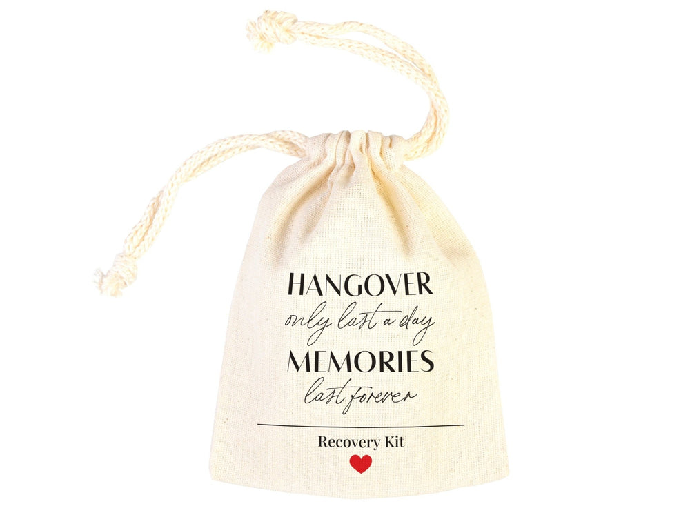 Hangover Pouches – Custom Wedding & Bachelorette Recovery Bags | Pamusan