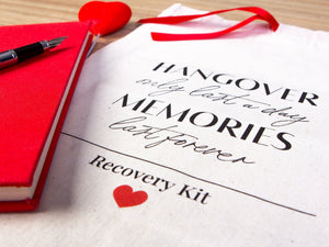 Hangover Only Last A Day Memories Last Forever Bachelorette Bags — view 6 | Pamusan
