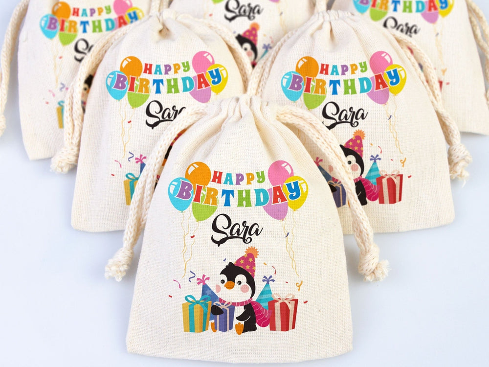 Happy Birthday Gift Bags – Custom Personalized Goodie Bags for Kids’ First Birthday Party | Pamusan