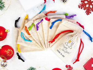Happy New Year Bags, Custom Family or Company Gift Bags - Pamusan.com
