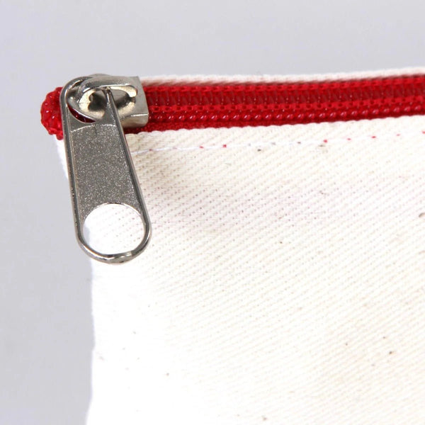Happy New Year Pencil Case – Festive Holiday Design with Red Zipper Handle - Pamusan.com