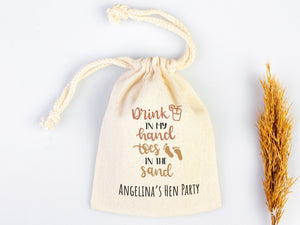 Custom Hen Party Hangover Recovery Kit Bags - Personalized Bachelorette Survival Kits | Pamusan