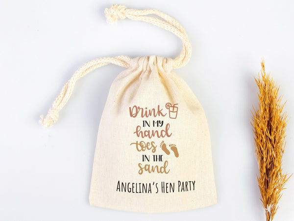 Custom Hen Party Hangover Recovery Kit Bags - Personalized Bachelorette Survival Kits | Pamusan