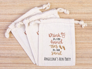 Custom Hen Party Hangover Recovery Kit Bags - Personalized Bachelorette Survival Kits — custom print | Pamusan