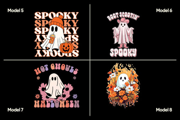 Personalized Halloween Drawstring Candy Bags with 12 Designs - View 7