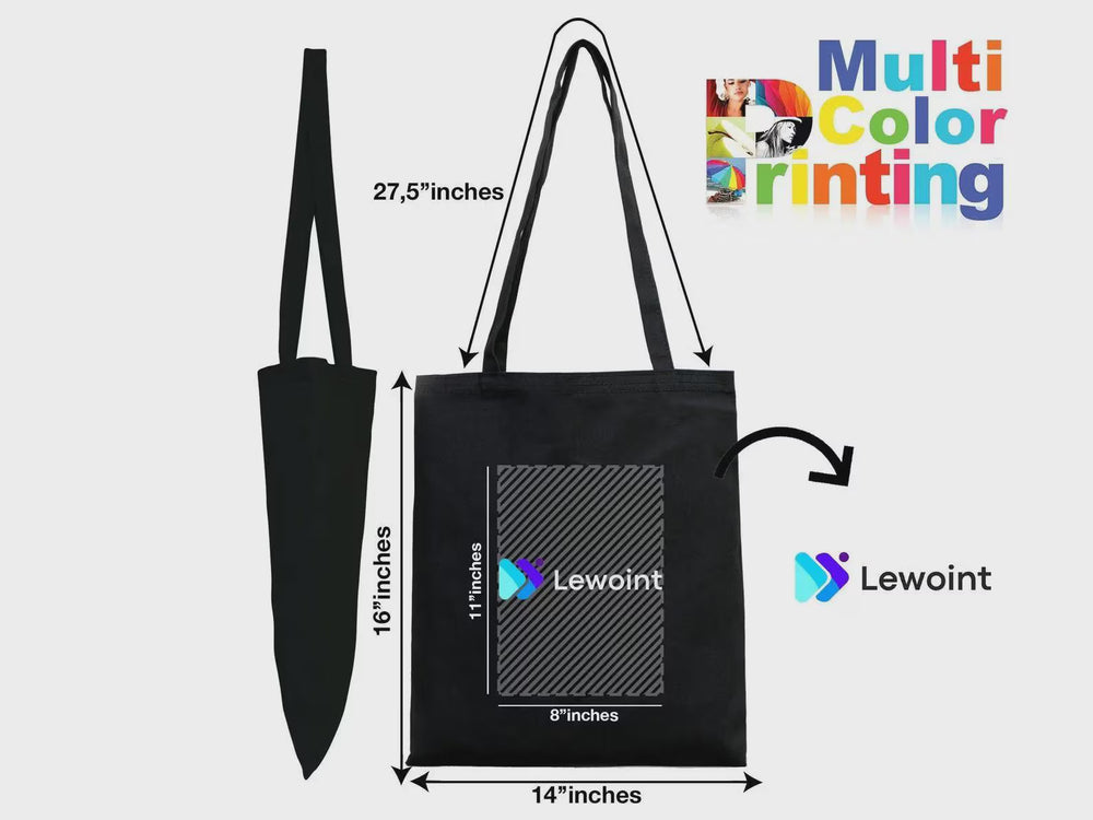 Personalized Halloween Tote Bag – Custom Trick-or-Treat Candy Bag - View 2