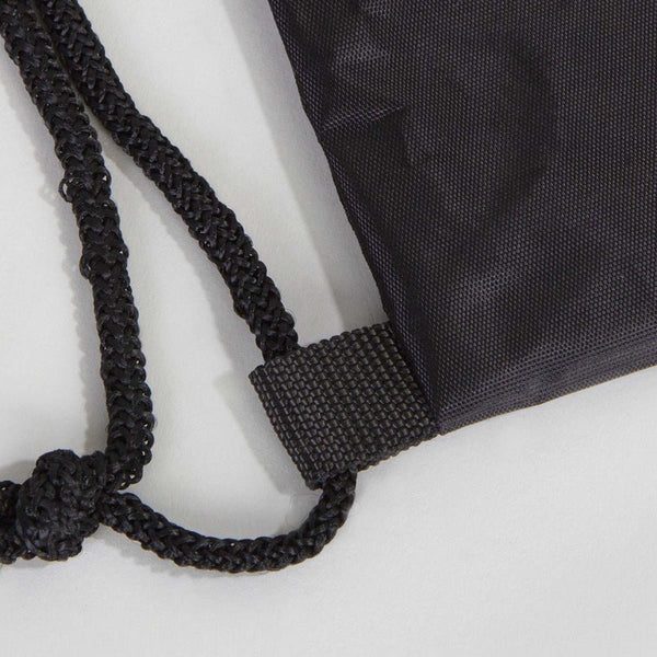 Impertex Drawstring Backpack 13×18 in (32×45 cm) – Black - Pamusan.com