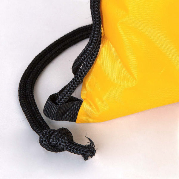 Impertex Drawstring Backpack 13×18 in (32×45 cm) – Yellow - Pamusan.com