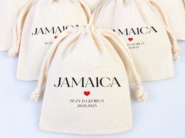 Italy Hangover Kit Bags – Custom Cotton Recovery Pouches for Bachelorette & Travel Parties — custom print | Pamusan