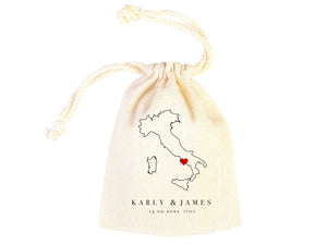 Italy Wedding Recover Kit Bags, Italian Wedding Favor Bag, Custom With Your name or Design, Bachelorette Party - Pamusan.com