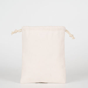 Laminated 6" x 8" (15 x 20 cm) Cotton Drawstring Pouch - 4 oz - Pamusan.com