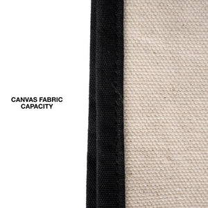 Large Elite Personalized Canvas Tote – Custom Travel, Spa, Hotel Gift Bag with Pocket - Pamusan.com