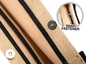 Large Jute Tote Bag 18" x 12" x 6" – Full - Sized, Durable & Eco - Friendly - Pamusan.com