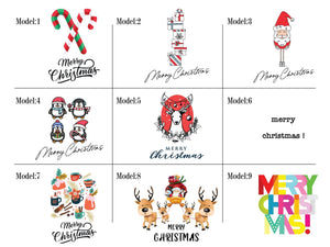 Merry Christmas Stocking Bags -  Custom Drawstring Gift Pouches — custom print | Pamusan
