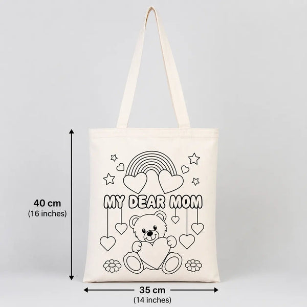 Mother's Day Painting Set 2 - 25 Months Flowers Painting Bag 14"x16" / 4 Months 12's Pencil - Pamusan.com