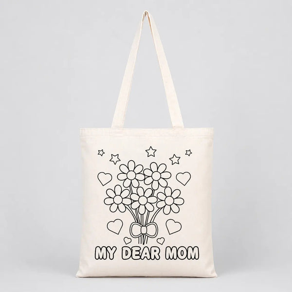 Mother's Day Painting Set 2 - 25 Months Flowers Painting Bag 14"x16" / 4 Months 12's Pencil - Pamusan.com