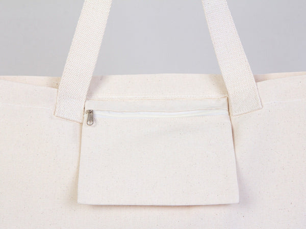 Mother’s Day Tote Bag – Natural Canvas Mom Tote, 18"x14"x3" Reusable Gift Bag - Pamusan.com