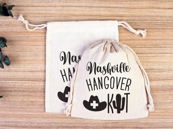 Nashville Hangover Kit Bag – Wedding & Bachelorette Recovery Pouch — view 6 | Pamusan
