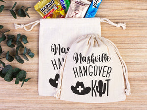 Nashville Hangover Kit Bag – Wedding & Bachelorette Recovery Pouch | Pamusan