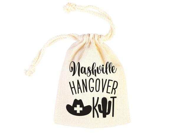 Nashville Hangover Kit Bag – Wedding & Bachelorette Recovery Pouch — view 7 | Pamusan