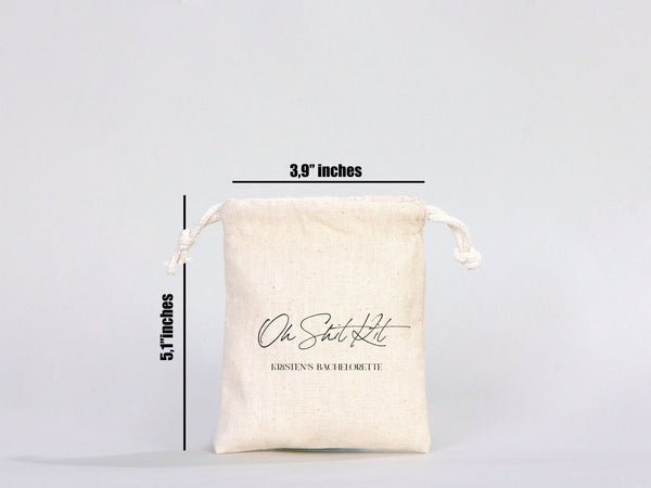 Oh Shit Kit Hangover Bags – Custom Handmade Recovery Pouches for Bachelorette Party | Pamusan