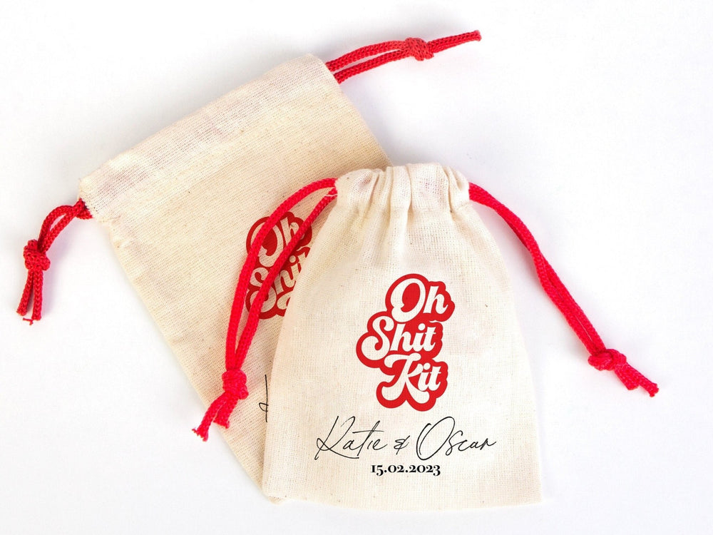 Oh Shit Kit Hangover Bags – Custom Recovery & Survival Pouches for Bachelorette Parties | Pamusan