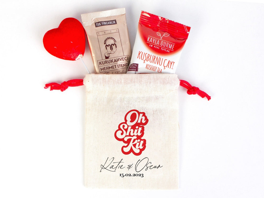 Oh Shit Kit Hangover Bags – Custom Recovery & Survival Pouches for Bachelorette Parties | Pamusan