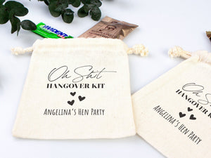 Oh Shit Kit Hangover Bags – Custom Bachelorette Party Survival & Recovery Pouches — custom print | Pamusan