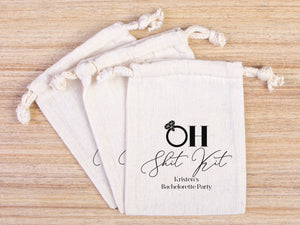 Oh Shit Kit Hangover Bags | Custom Survival Pouches for Bachelorette & Wedding | Pamusan