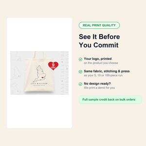 Order a Printed Sample — Your Design on Any Product — Try Before You Buy - Pamusan.com
