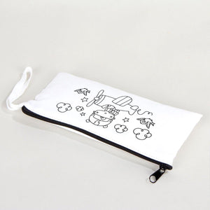 Paintable Pencil Case with The World of Helicopters Design – 8" × 4" - 6 oz - Pamusan.com