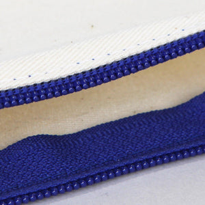 Pencil Case 8" × 4" (21 × 10 cm) 6 oz – Saxe Blue Zipper - Pamusan.com