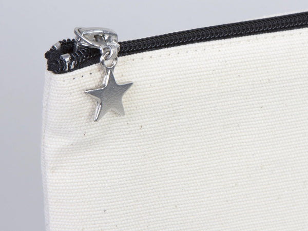 Personalized Bride Clutch Bag – Custom Cotton Wedding Gift Bag — custom print | Pamusan