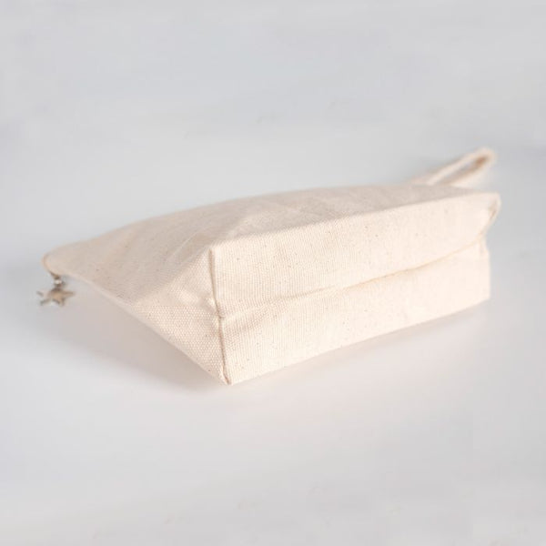 Personalized Canvas Clutch - 12" x 7" x 3" - Pamusan.com