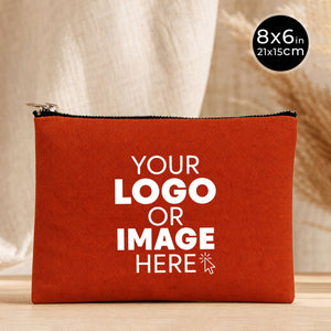 Personalized Clutch Bag – Custom Makeup & Bridesmaid Zip Pouch - Pamusan.com